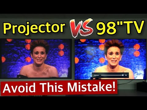 100 Ust Laser Projector Vs 98 Tv - Here's The Truth!