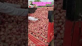 #आजचेकांदाबाजारभाव #कांदा #todayonion #gangapur #vegetableprices #farming #streetfood #royalशेतकरी