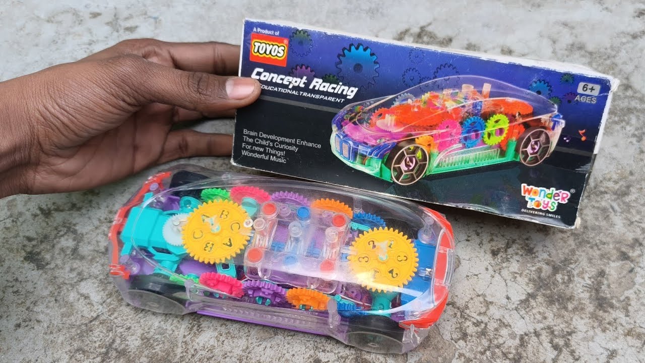 Concept Racing Education Transparent Car Unboxing | Unboxing ASMR | ASMR Videos | Zing Unbox 