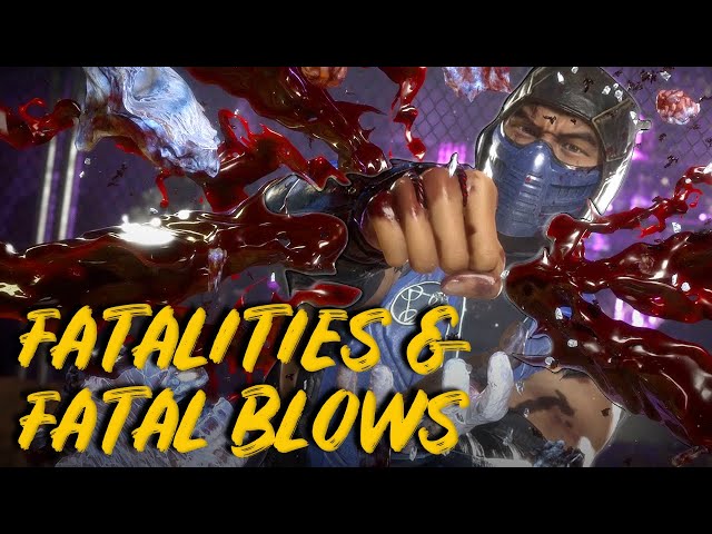 All Scorpion Mortal Kombat 11 Fatalities And Fatal Blow In 1st And 3rd