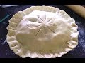 أفضل وأنجح عجينة لعمل فطيرة التفاح -  العجينة الدسمة The Best Apple Pie Dough
