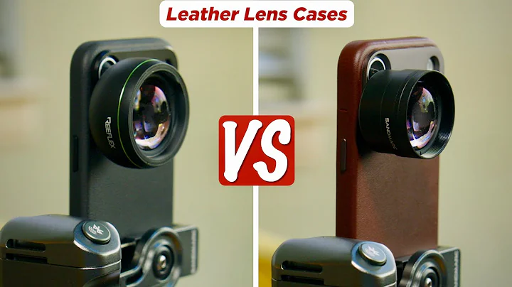 Sandmarc VS ReeFlex | Leather iPhone LENS Cases Compared! 