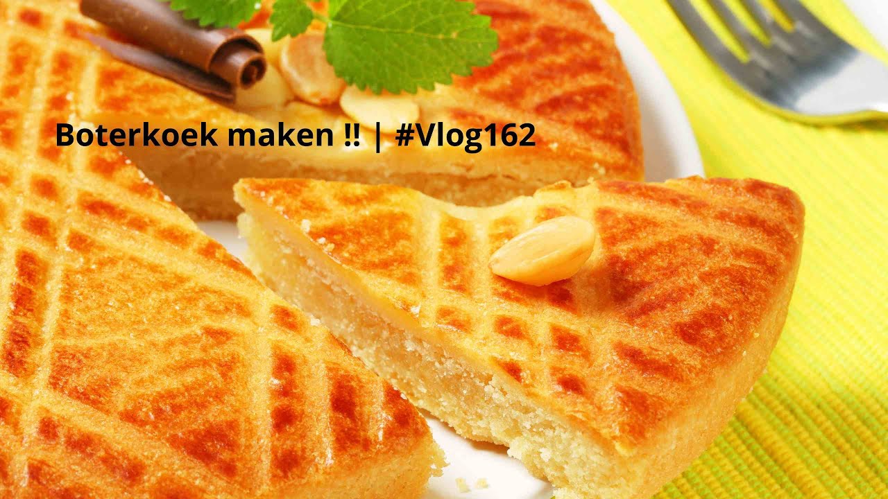 Boterkoek maken ! | #Vlog162 - YouTube