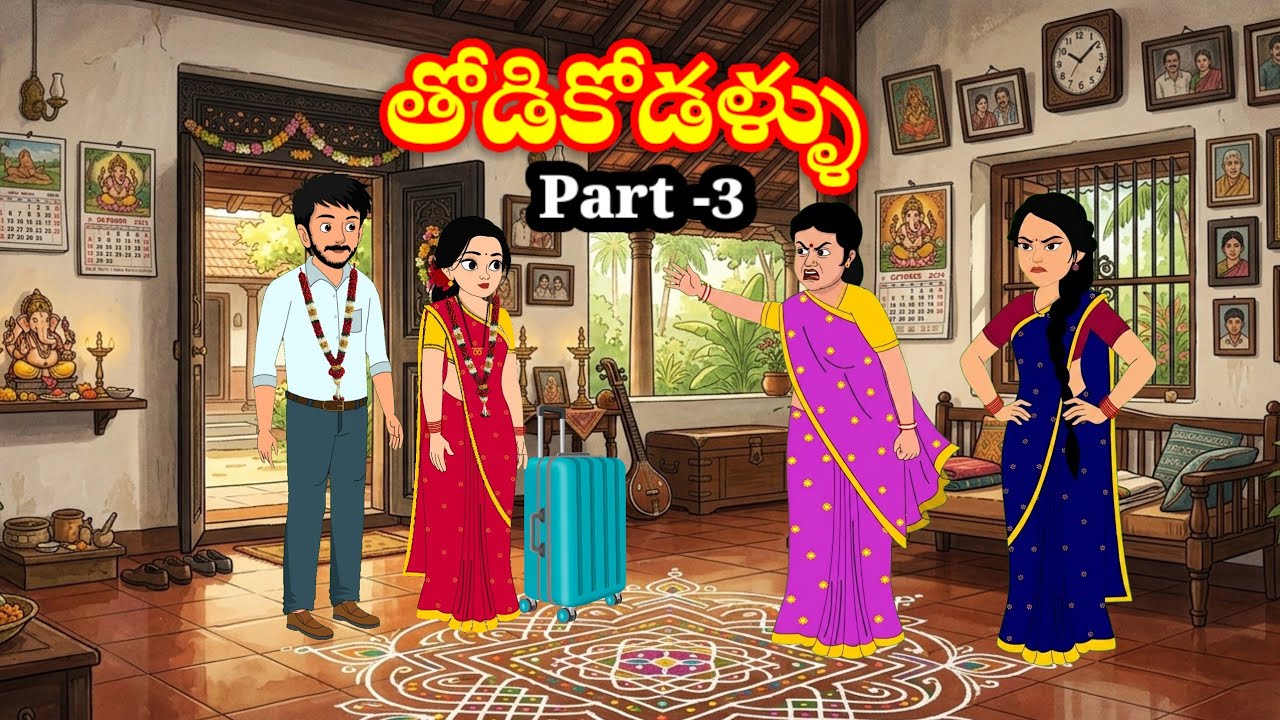 తోడికోడళ్ళు | Telugu Family Stories - Telugu kathalu - moral stories - neethikathalu - Anjustories