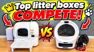 HomeRun Pet CS106 Automatic Robot Litter Box vs Whisker Litter-Robot 5 Pro  - which is better Update