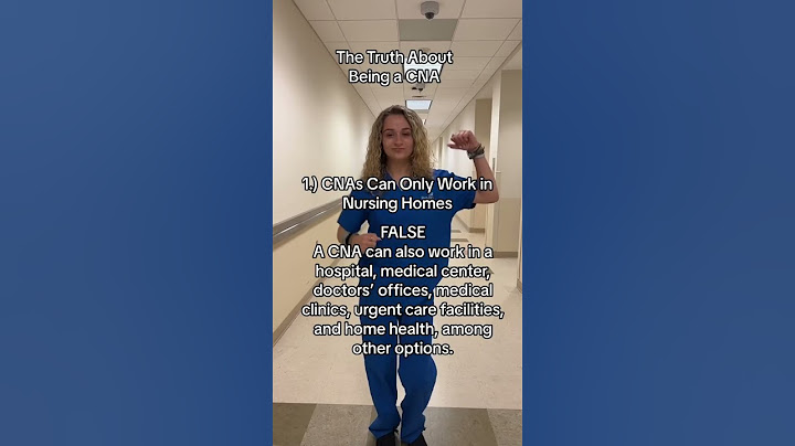 Let’s debunk some common myths about CNAs. #nursingassistant #cna #nurseaide #facts #fyp #healthcare