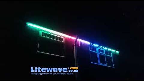 Waterproof Colour-Changing Animated LED Strip – Up to 50m Continuous Run