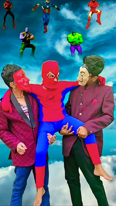 Spider-Man still doesn't trust Super Goblins 😂 Spider-Man And Super Goblin All Shock #shorts #funny