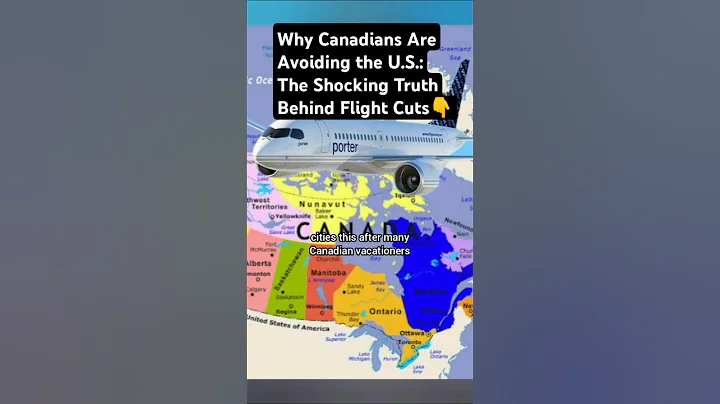 🤔Why Canadians Are Avoiding the U.S.: The Shocking Truth Behind Flight Cuts
