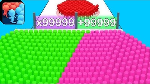 Satisfying Mobile Gameing, Count Masters - Best Plaing 99999 Free Gameplay Walkthrough All Levels.