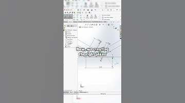 SolidWorks for beginners: swept boss/base #3d #tutorial #beginners #solidmodeling #cad #solidworks
