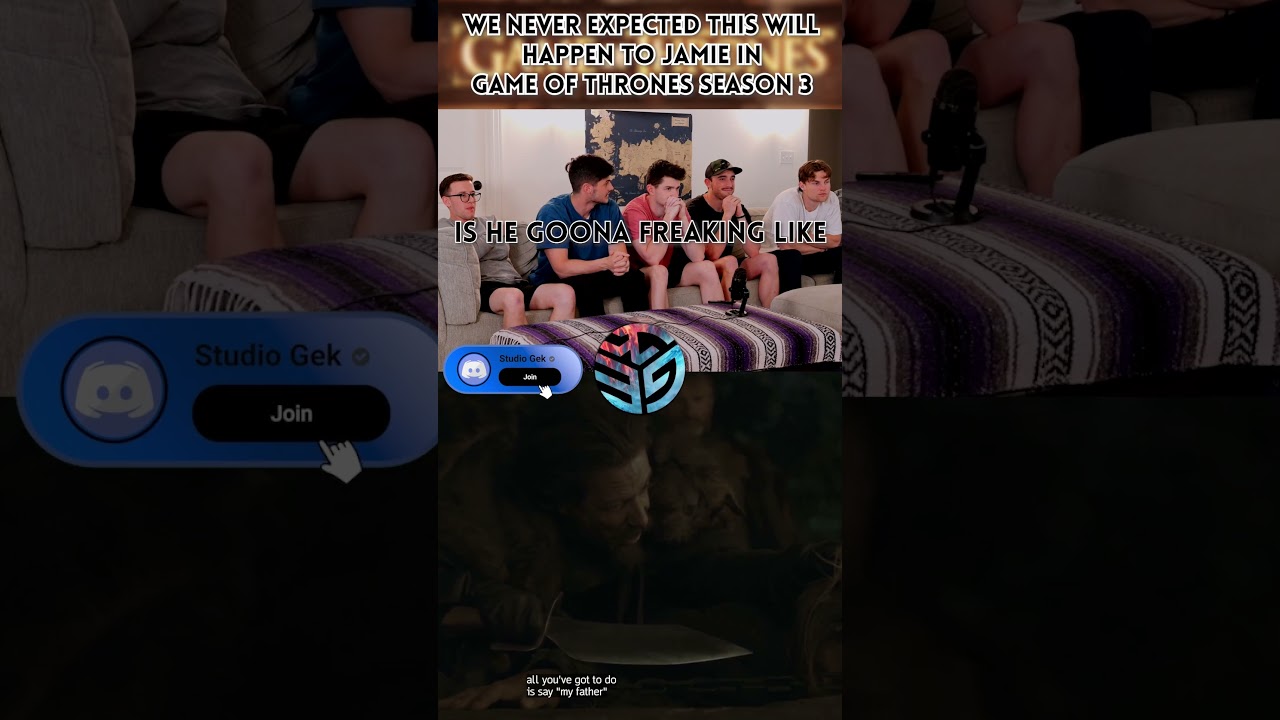 No way they did that to Jaime?! #gameofthrones #reaction #jaimelannister