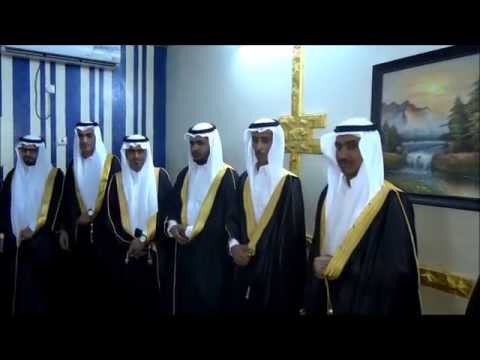 عرسان حفل الزواج الجماعي الأول لقبيلة الغناميين 