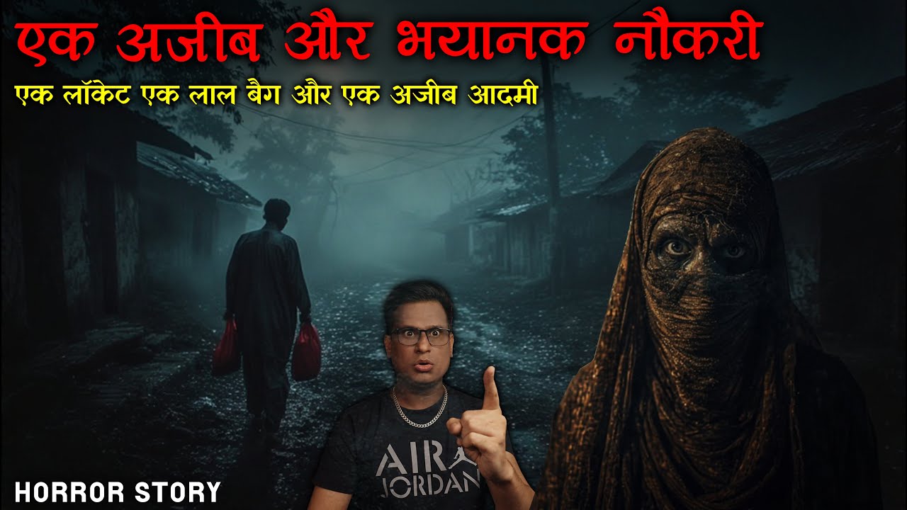 एक लॉकेट एक लाल बैग और एक अजीब नौकरी 😱😱| EK AJEEB NAUKRI | Horror Story