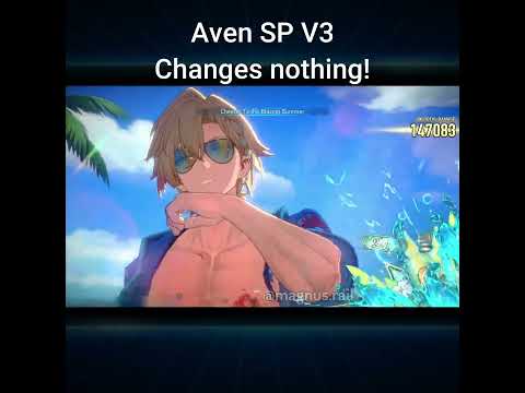 Aven SP V3 changes Nothing?