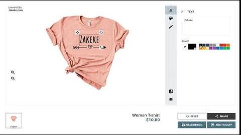 Zakeke Plugin ; Let Your Customers Customize T-Shirt, Mug or any Other Print on Demand Product