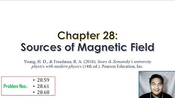 Sources of Magnetic Field: Long, Straight Wire, Two Parallel Wires and Arc Problems & Solutions