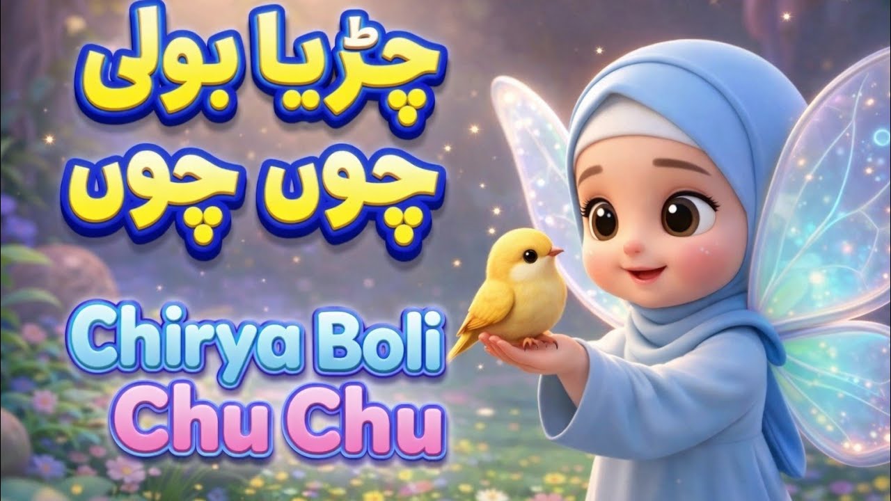 🌙 Baby Islamic Rhyme: Chiriya Boli Cho Cho – Allah Hai Mera Tu Tu 🐦