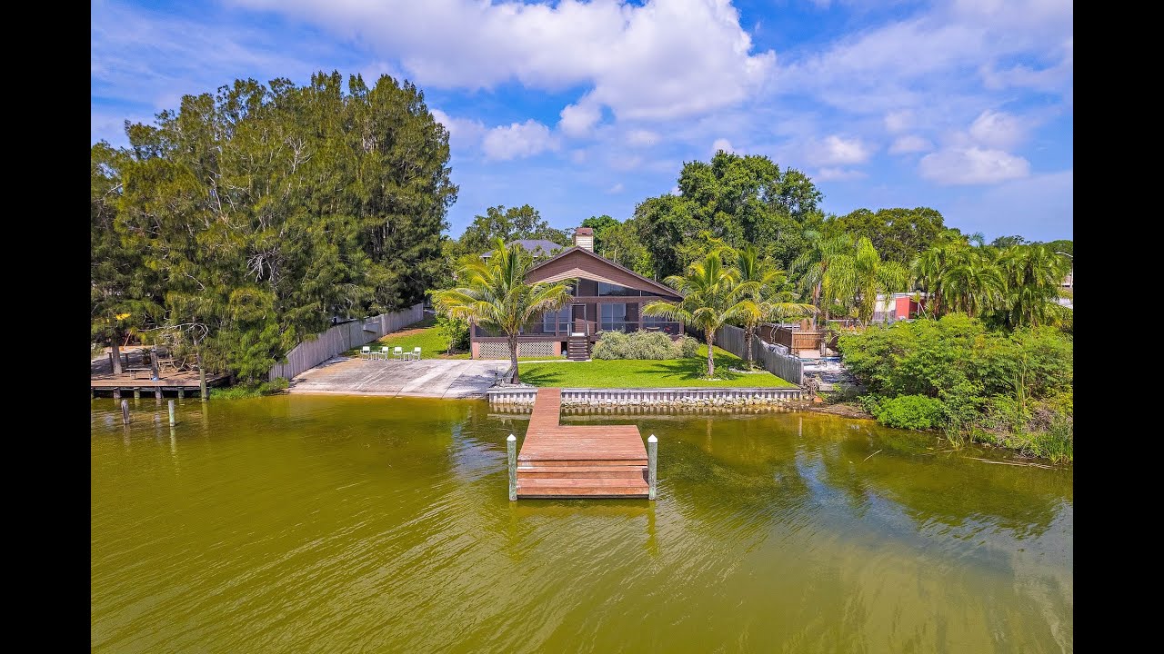 FOR SALE Lakefront Home on Lake Seminole YouTube