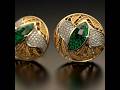 Video: Cufflinks Leaf -  Jewelry 3D