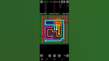 How To Solve Flow Free Courtyard Spin Level 135 13x13 Hard Board Walk Through Solution Walkthrough