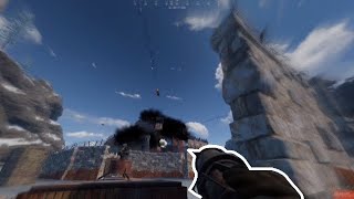 200+ ROCKET ONLINE RAID ON HUGE CHINA WALL | Rust Console