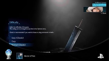 Auto pop platinum trophy FINAL FANTASY VII REMAKE PS5 Intergrade(Transfer your save at main menu)