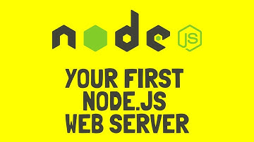 Your First Node.JS Web Server (in 9 minutes)
