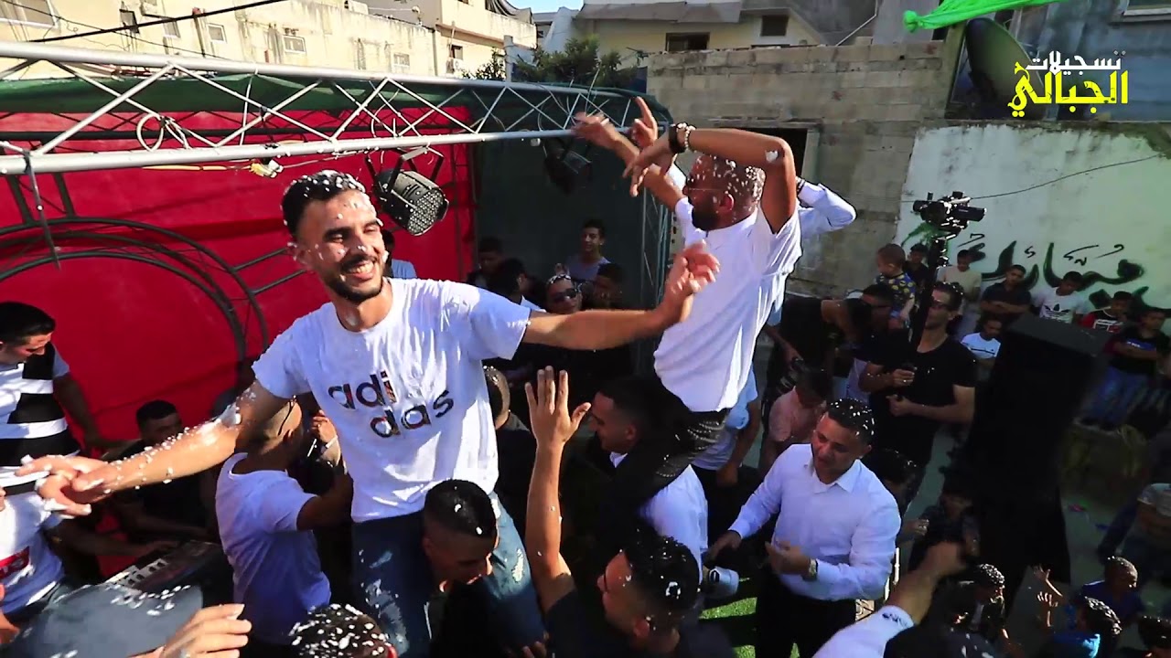 استقبال ناري مع الفنان بهاء الجلاد حمام العريس محمود السامي  مخيم نورشمس T Aljabaly2019