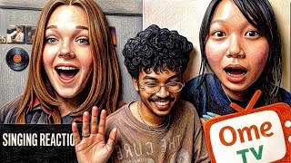 SINGING ROMANTIC SONGS, FOREIGN GIRLS ON OME TV IMMEDIATELY SHOW UP! 😍🎶 | OMETV NGAMEN PART 9