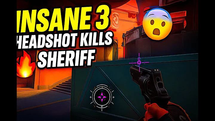 "Sheriff Ace? Nah, Just 3 NASTY Headshots 😤 | Valorant Clip"