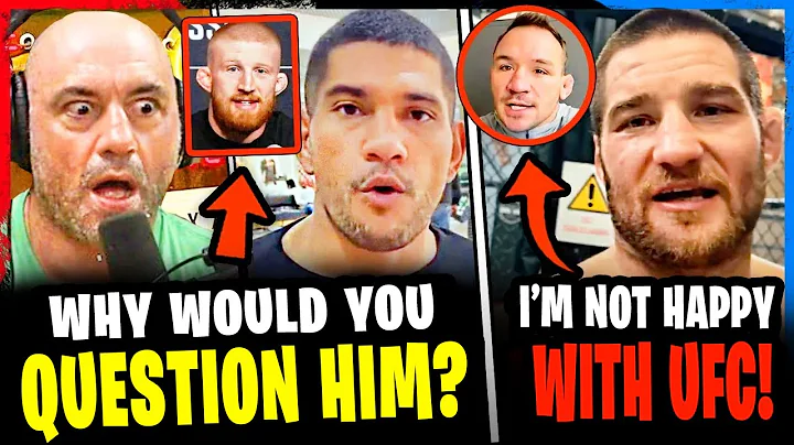 Joe Rogan SPEECHLESS after Bo Nickal COMMENTS! *FOOTAGE* Sean Strickland FRUSTRATED! Alex Pereira