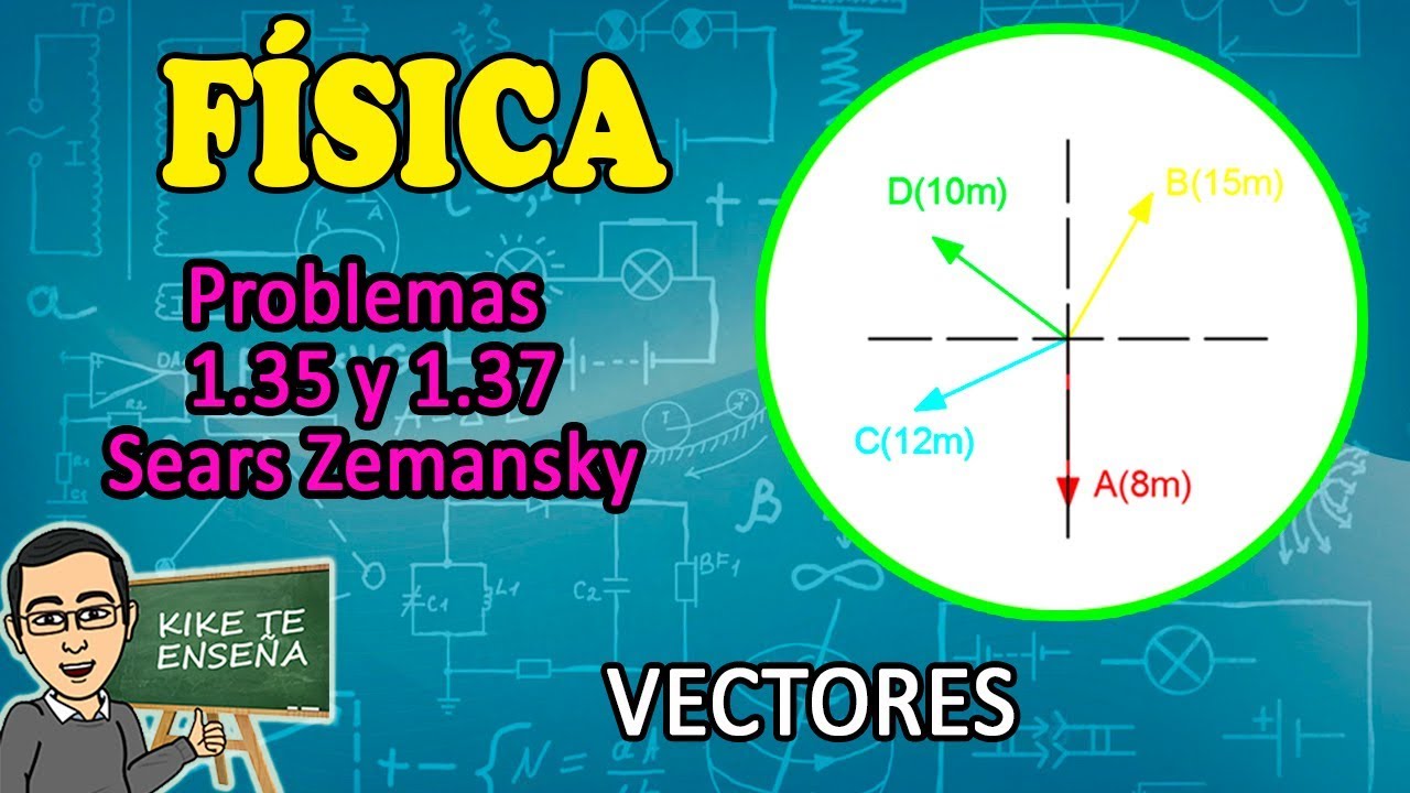 PROBLEMAS 1.35 Y 1.37 - VECTORES - SEARS ZEMANSKY camera iphone 8 plus apk