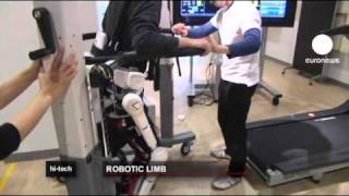 euronews hi-tech - Hi-tech robot to restore limb movement screenshot 5