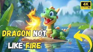 Dragon Not Like Fire 🔥 Epic Battle 🐲 🌈 Kids Story Adventure Bedtime Story 🏰📚