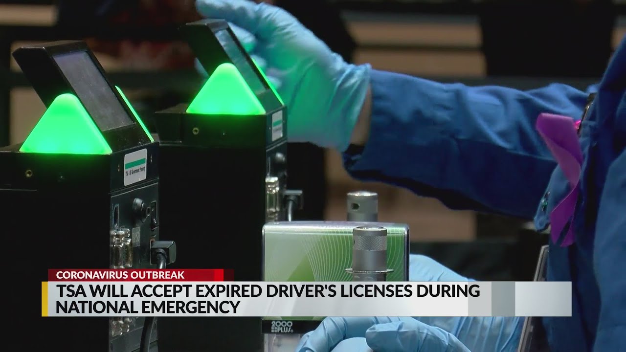 TSA will accept expired driver's licenses during national emergency