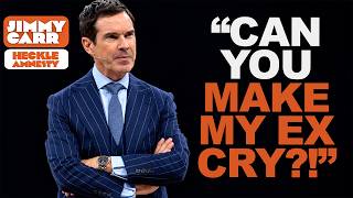 Woman Brings Her Ex to Jimmy Carr's Show - Then Asks Him to Make Him Cry