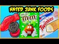 The 10 Most Hated Junk Foods