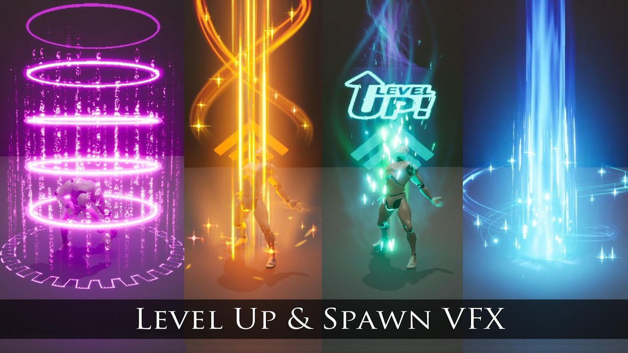 Level Up & Spawn VFX - YouTube