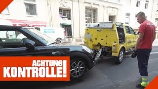 Das wird teuer! DriveNow Mini aufm TaxiStand geparkt! | Achtung Kontrolle | Kabel Eins