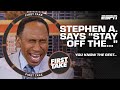 STAY OFF THE... 🤫 Stephen A. says it LOUD &amp; PROUD 💨 | First Take