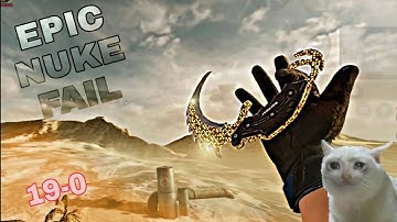 Epic nuke fail , 10v10 rust ,, (codm)