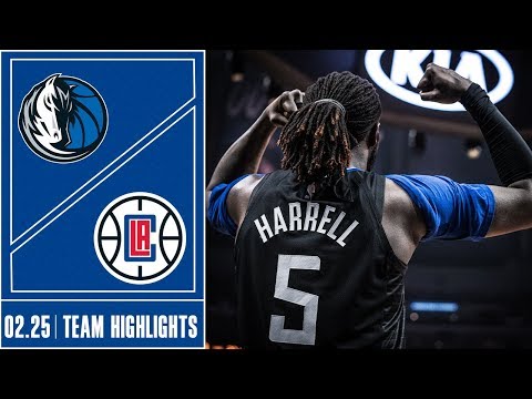 Clippers vs. Mavericks Game Highlights | 2/25