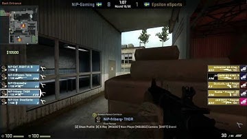 NiP-Gaming Vs. Epsilon Grand-Final in DreamArena Map 2 - Dreamhack Summer 2013 - CS:GO