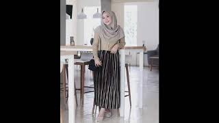 Style Cantik Memadukan Hijab Rok Ala Selebgram