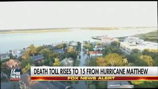 Severe flooding impacts Charleston after Hurricane Matthew