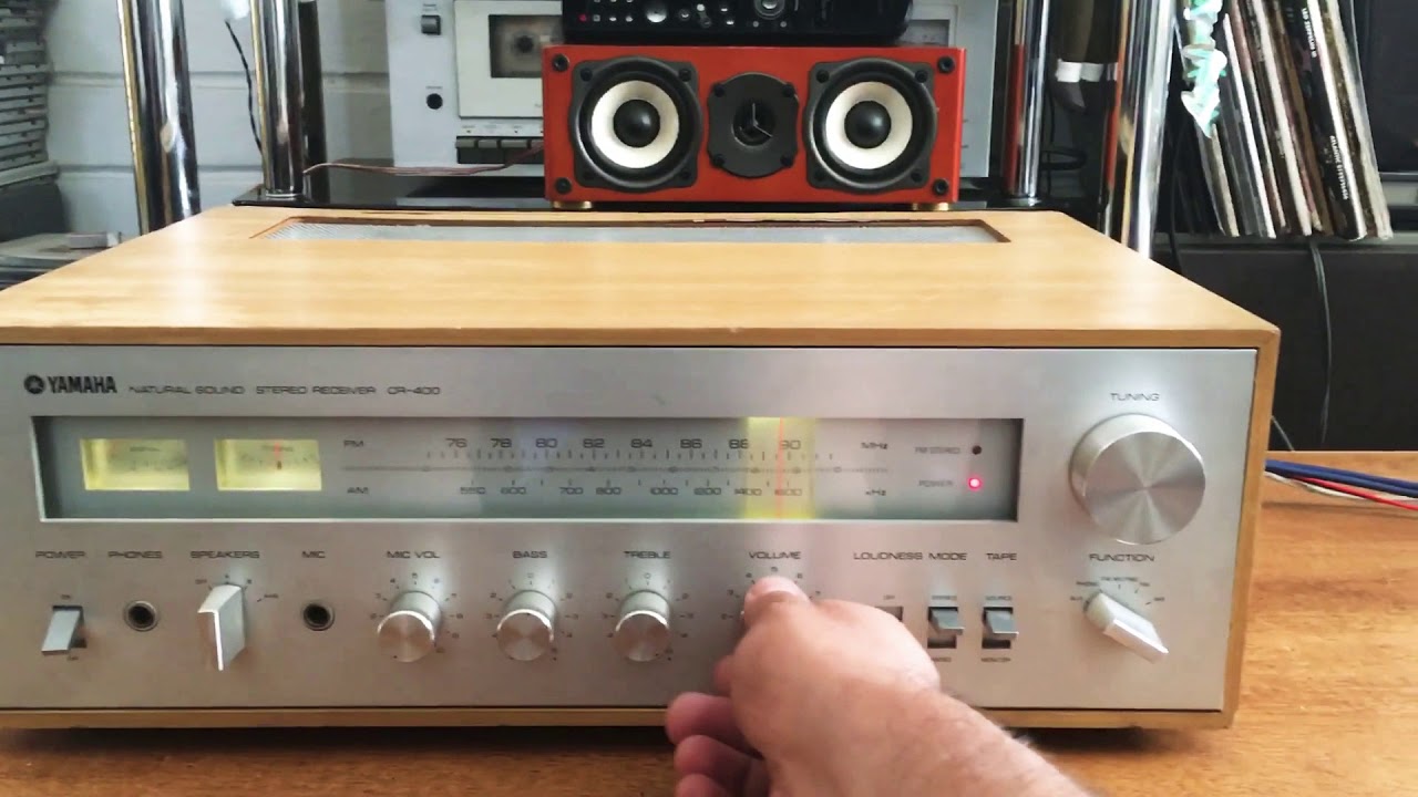 YAMAHA CR-600】ヤマハヴィンテージステレオレシーバー【1974年モデル