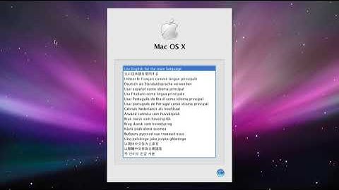 macOS 10.5.4 Installer Boots On QEMU KVM