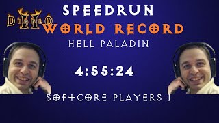 Нечеловеческий мировой рекорд Diablo 2. Мега таймер на паладине