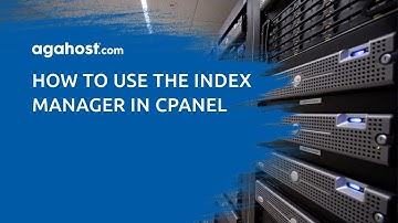 How to use the Index Manager in cPanel